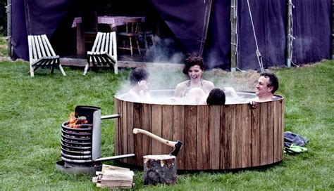 Things You Never Knew You Wanted Wood Fired Hot Tub