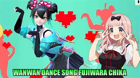 WANWAN SKIN M WORLD ANIMATION EDIT WANWAN DANCE SONG FUJIWARA CHIKA GMV YouTube