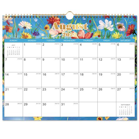 Buy 2022 2023 Wall Calendar Jul 2022 Dec 2023 Hanging Monthly Calendar 2022 2023 Planner