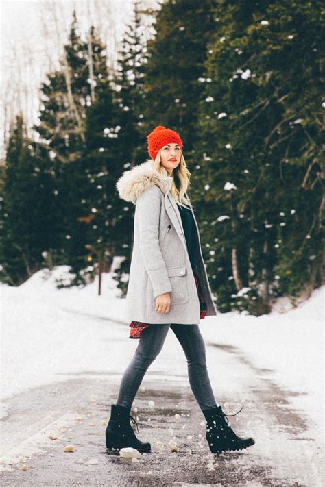Dash Of Darling Winter Outfit In Park City Utah During The Holidays
