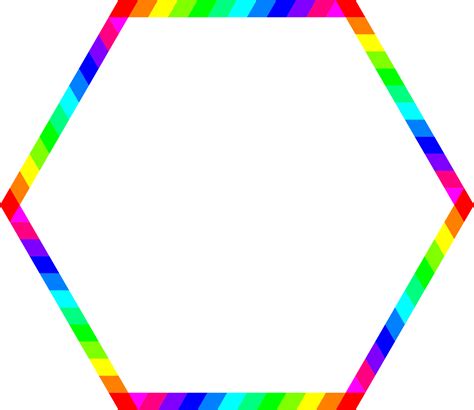Hexagon clipart long, Hexagon long Transparent FREE for download on ...