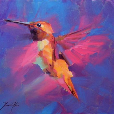 Vibrant Bird Paintings Capture The Beauty Of Feathered Friends In