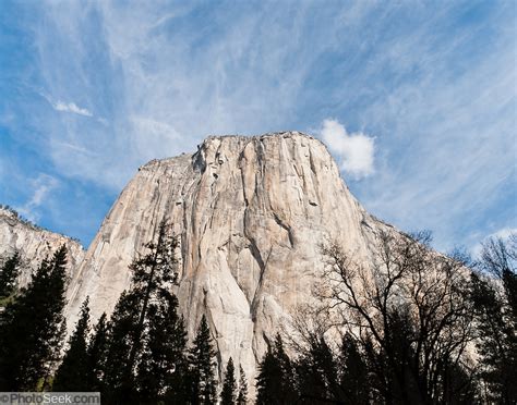 El Capitan Granite Monolith Yosemite National Park California Usa