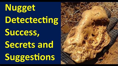 Nugget Detecting Success Secrets And Suggestions For Finding Gold With