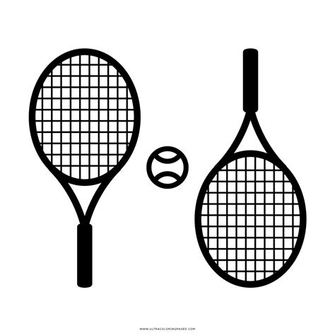 Dibujo De Tenis Para Colorear Ultra Coloring Pages