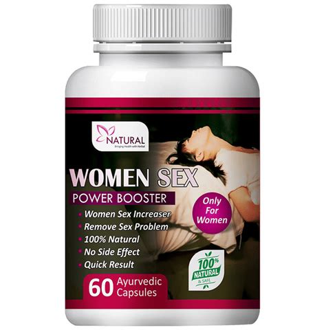 Natural Women Sex Power Booster Capsule Buy Bottle Of 60 Capsules At Best Price In India 1mg