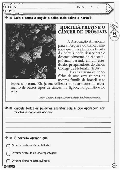 Interpretação De Texto Ensino Médio