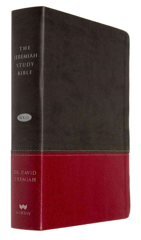 Jeremiah Study Bible Nkjv By David Jeremiah English Imitation Leather