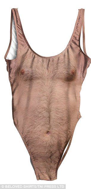 Hilarious Hairy Chest Swimsuits Go Viral Swimsuits Summer Swim Suits Fashion