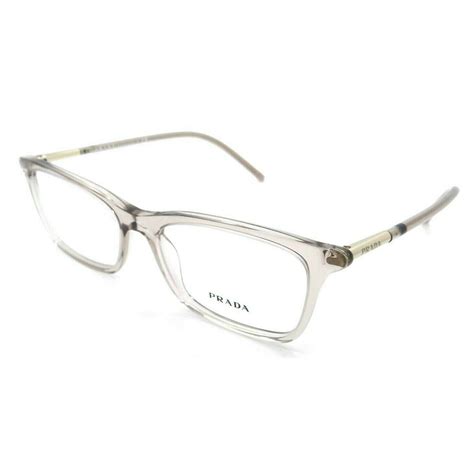 Prada Eyeglasses Frames Pr 16wv 05n 1o1 52 17 140 Honey Crystal Made In Italy 679420873701