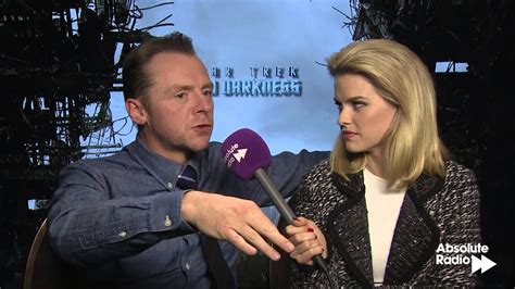 Simon Pegg And Alice Eve Full Length Star Trek Into Darkness Interview