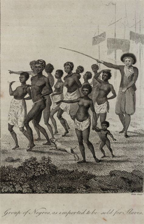 African American Slaves Being Sold