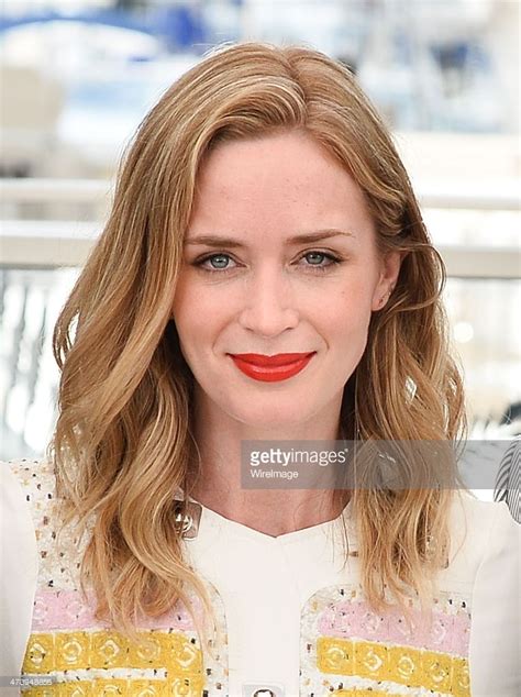 Emily Blunt Attends The Sicario Photocall During The Th Annual