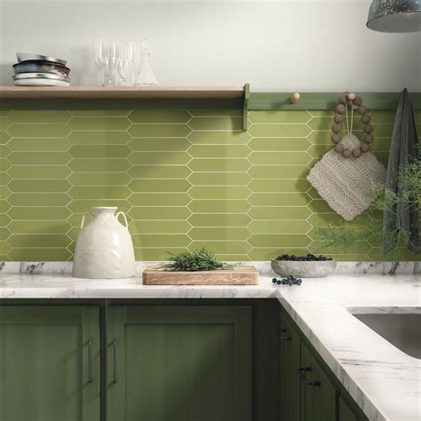 The beauty and longevity of ceramic tile makes it a durable and elegant upgrade in many homes. Arrow - 2" x 10" Apple (Glossy) Finish Ceramic Tile ...
