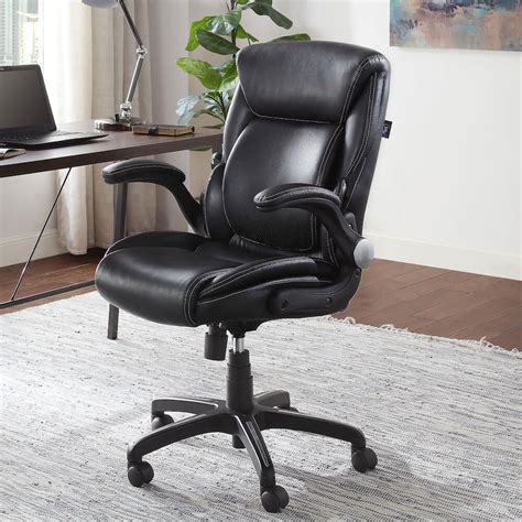 This swivel chair has an ergonomic design that adjusts to fit your needs. Best Comfortable Computer Chair For Long Hours (1/2021)