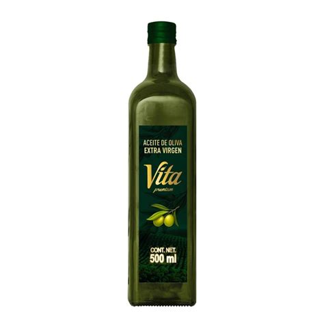 aceite de oliva extravirgen vita premium 500 ml walmart