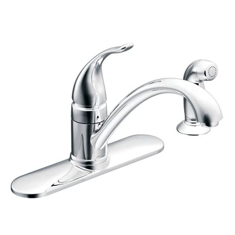 Before you start repairing moen kitchen faucets, you need to make sure the pipes are empty. Moen Torrance Kitchen Faucet