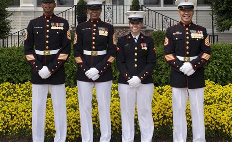 Marine Corps Female Dress Blue Uniform Could Become Same As Mens