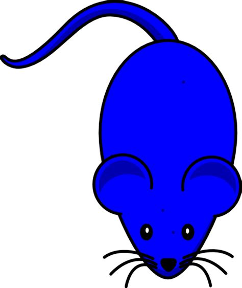 Blue Mouse Clip Art At Vector Clip Art Online Royalty Free