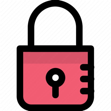 Lock, padlock, passcode, password, security icon ...