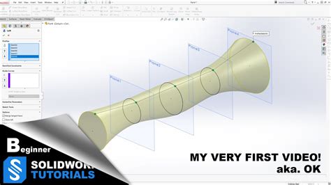 Solidworks Solidworks Simple Tips Loft Tutorial Solidworks Youtube