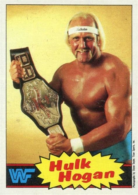 Topps Wwf Hulk Hogan Other Sports Vcp Price Guide