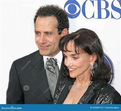 Brooke Adams And Tony Shalhoub At 2005 Tony Awards In Nyc Editorial