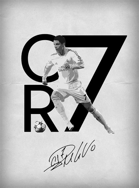 Cristiano Ronaldo Digital Art By Semih Yurdabak