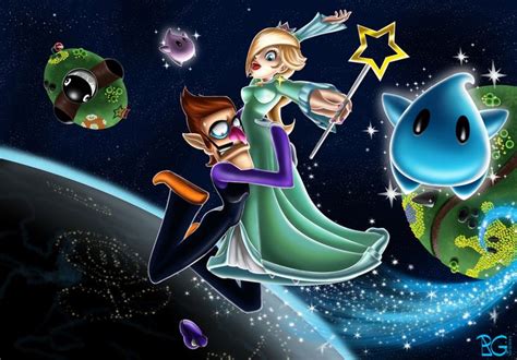 Super Mario Galaxy Is One Of My Favourite Games C Picture Drawn By Me Mario Fan Art Super