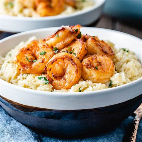 Herbed Shrimp Over Cauliflower Rice Supperworks