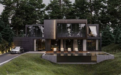 20 Modern Black Exterior House Ideas Decoist