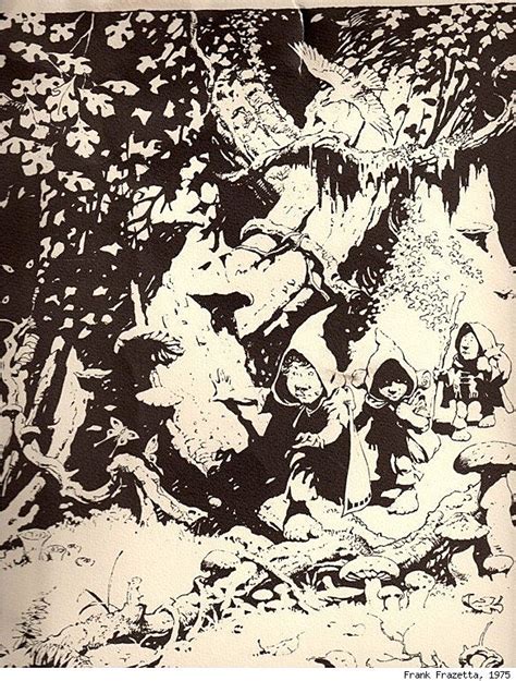Frank Frazettas ‘lord Of The Rings Illustrations Make