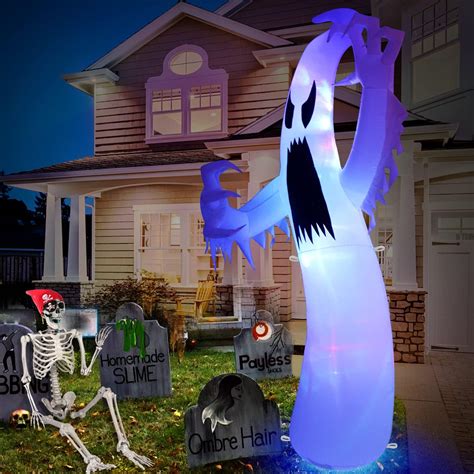 Sizonjoy 12 Ft Giant Halloween Inflatable Ghost And 35