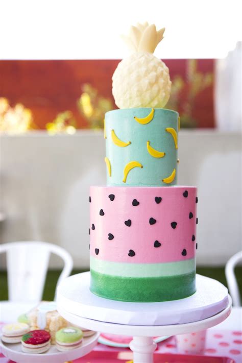 A delicious birthday cake on their birthday is a great kids birthday cake ideas.send birthday cakes for kids that's a greeting present and party favor all wrapped up in one. Kara's Party Ideas Tutti Frutti Valentine's Day Party ...