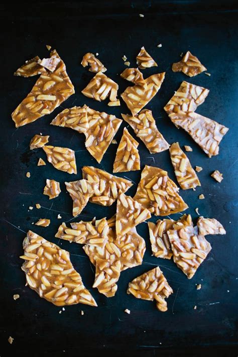 Almond Brittle Almond Brittle Brittle Recipes Homemade Candies