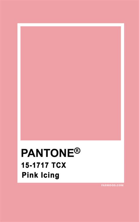 Pink Pantone Color Chart Shades