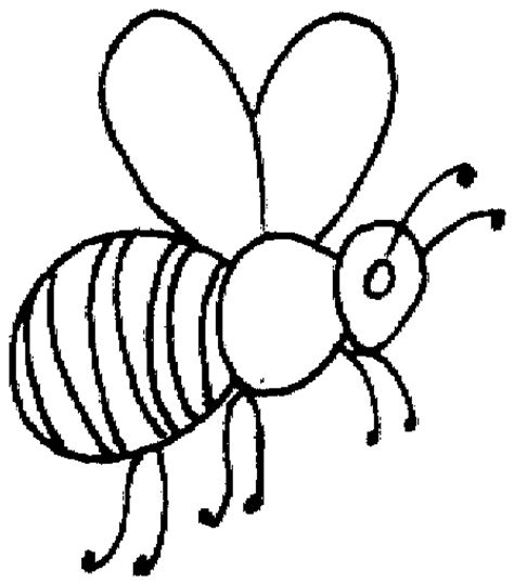 Honey Bees Colouring In Picture Clipart Best