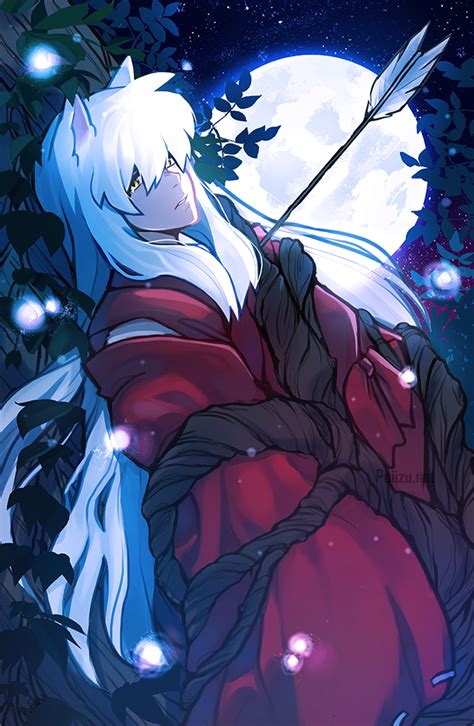 Inuyasha In The Forest By Poiizu On Deviantart