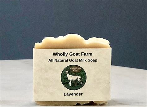 Goat Milk Soap Lavender Wholly Goat Farm