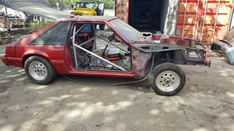 90 Mustang Fox Body Rolling Chassis For Sale In Tomball Tx Racingjunk