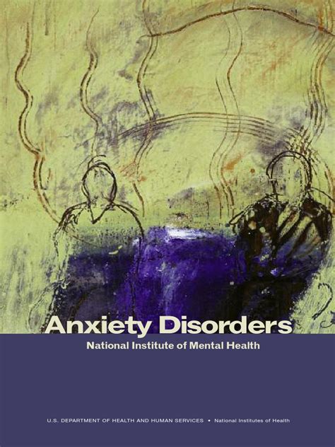 Anxiety Disorder Nimh Pdf Clinical Psychology Abnormal Psychology