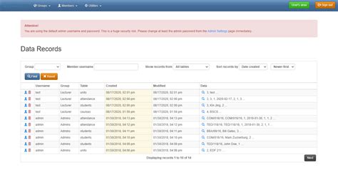 Attendance Management System Using Php Mysqli Free Source Code Riset