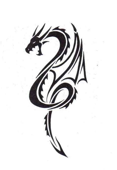 Tribal Dragon Tattoo Design Ideas The Xerxes