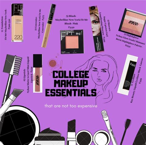 College Makeup Essentials That Wont Burn A Hole In Your Pocket Do
