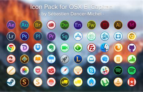 Icon Pack For Osx El Capitan On Behance