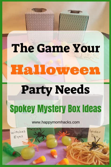 Halloween Mystery Boxs For Kids School Parties Happy Mom Hacks