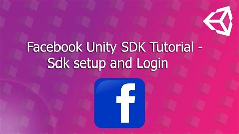 Facebook Unity Sdk Tutorial Sdk Setup And Login Youtube