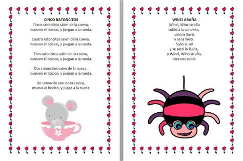 Coleccion De Canciones Infantiles Spanish Classroom Activities Word
