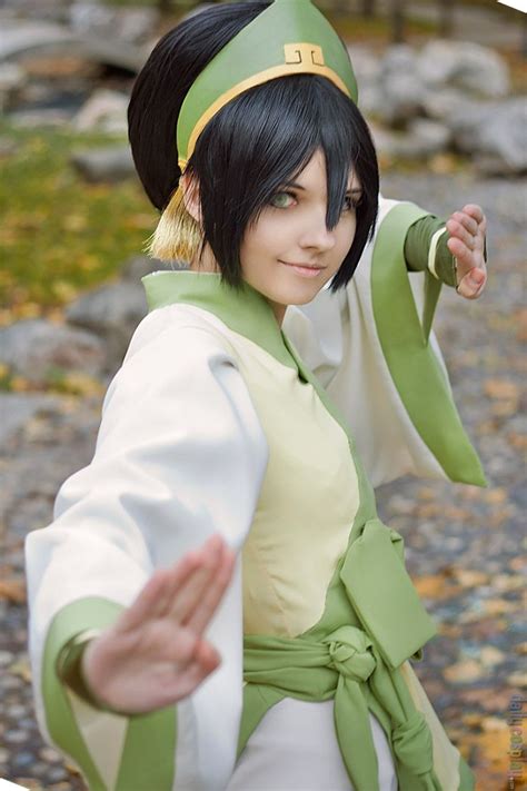 Toph Bei Fong From Avatar The Last Airbender Rest At Avatar Cosplay Anime Cosplay Uraraka