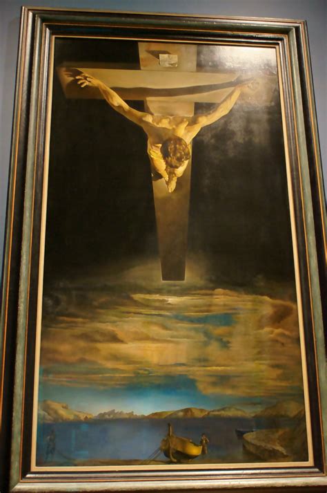 Christ Of Saint John Of The Cross Salvador Dali 1951 At Ke Flickr